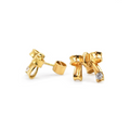 Aretes Baby Lazo- Oro 18K