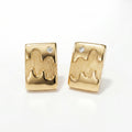 Aretes Ola - Oro 18K