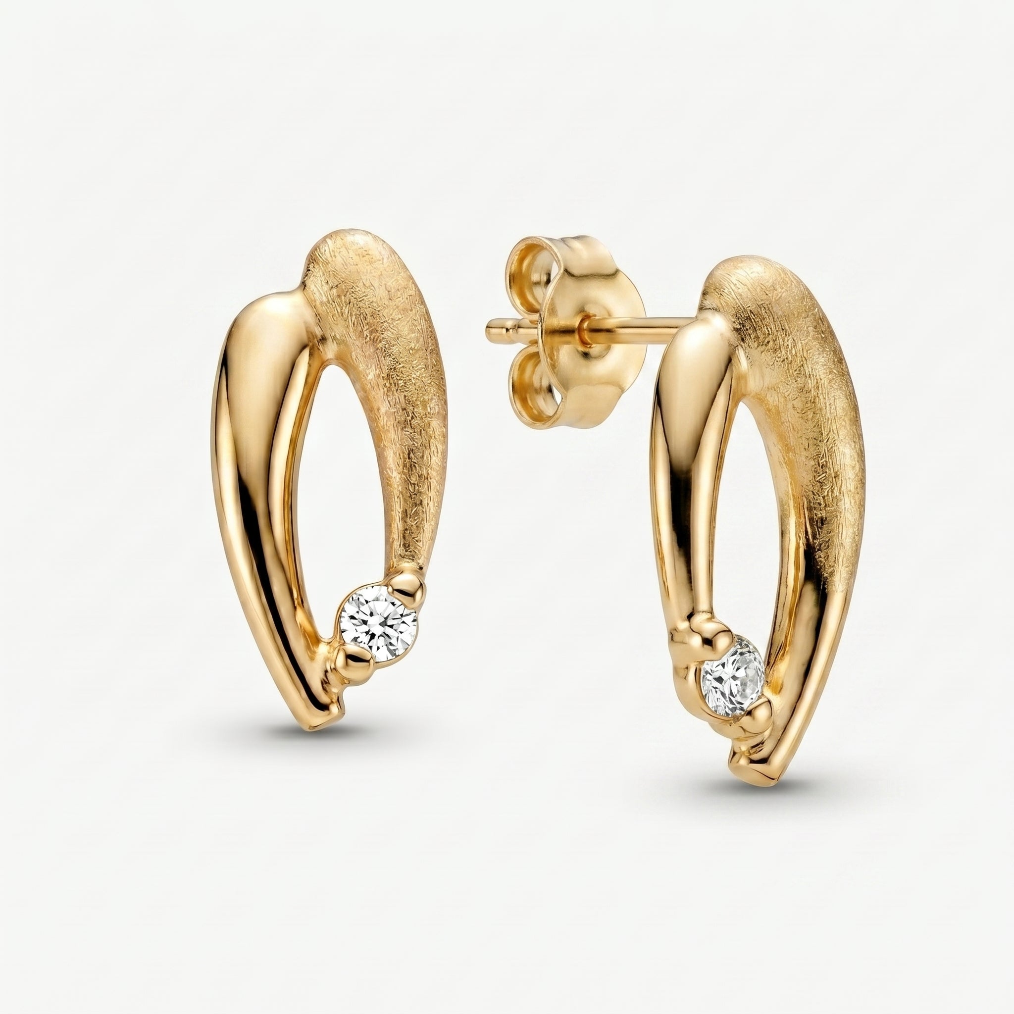 Aretes Brisa - Oro 18K