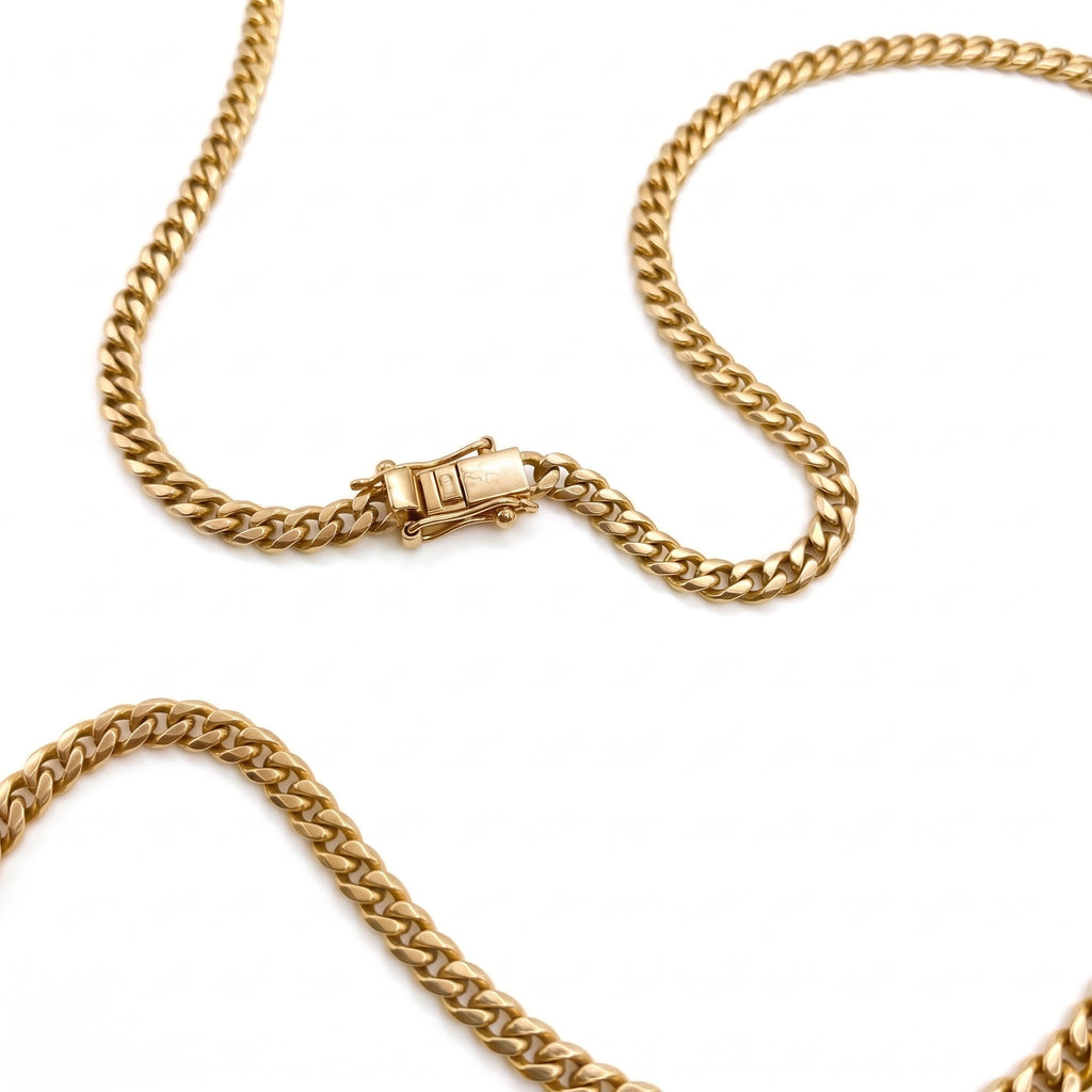 Cadena Lomo de Corvina - Oro 18K