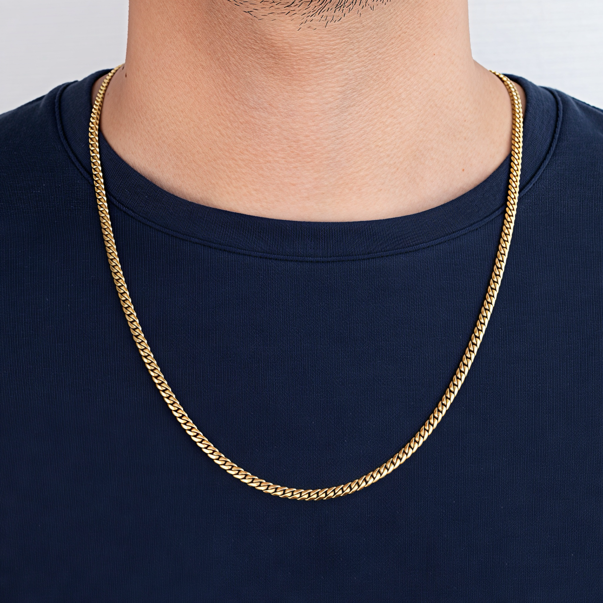Cadena Lomo De Corvina   Oro 18K