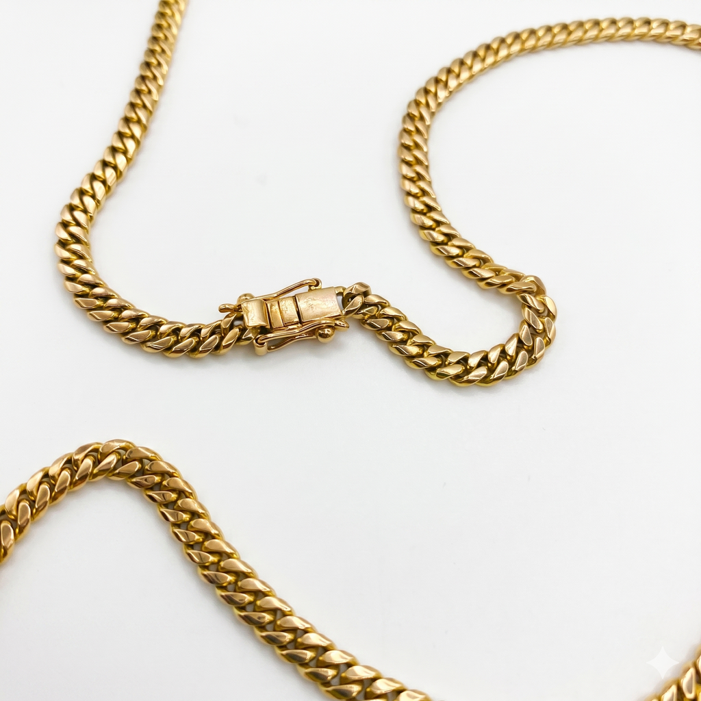 Cadena Lomo De Corvina   Oro 18K