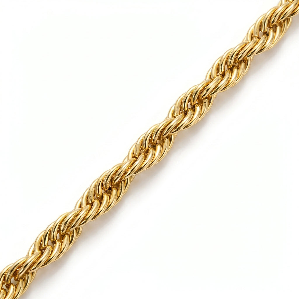 Cadena Entorchada - Oro 18K