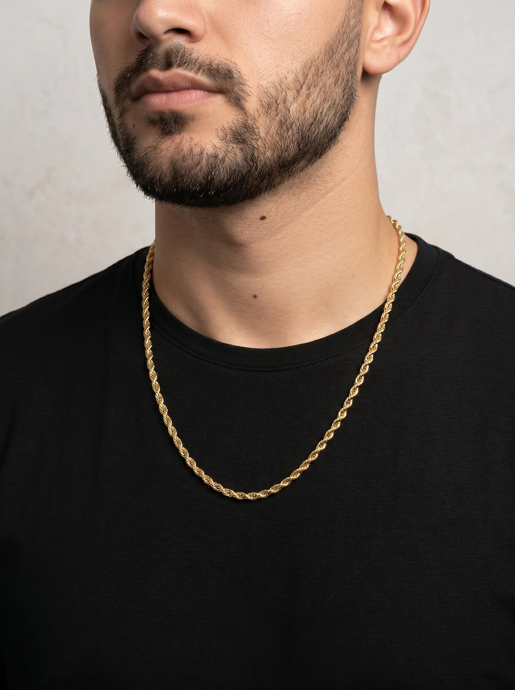 Cadena Entorchada - Oro 18K