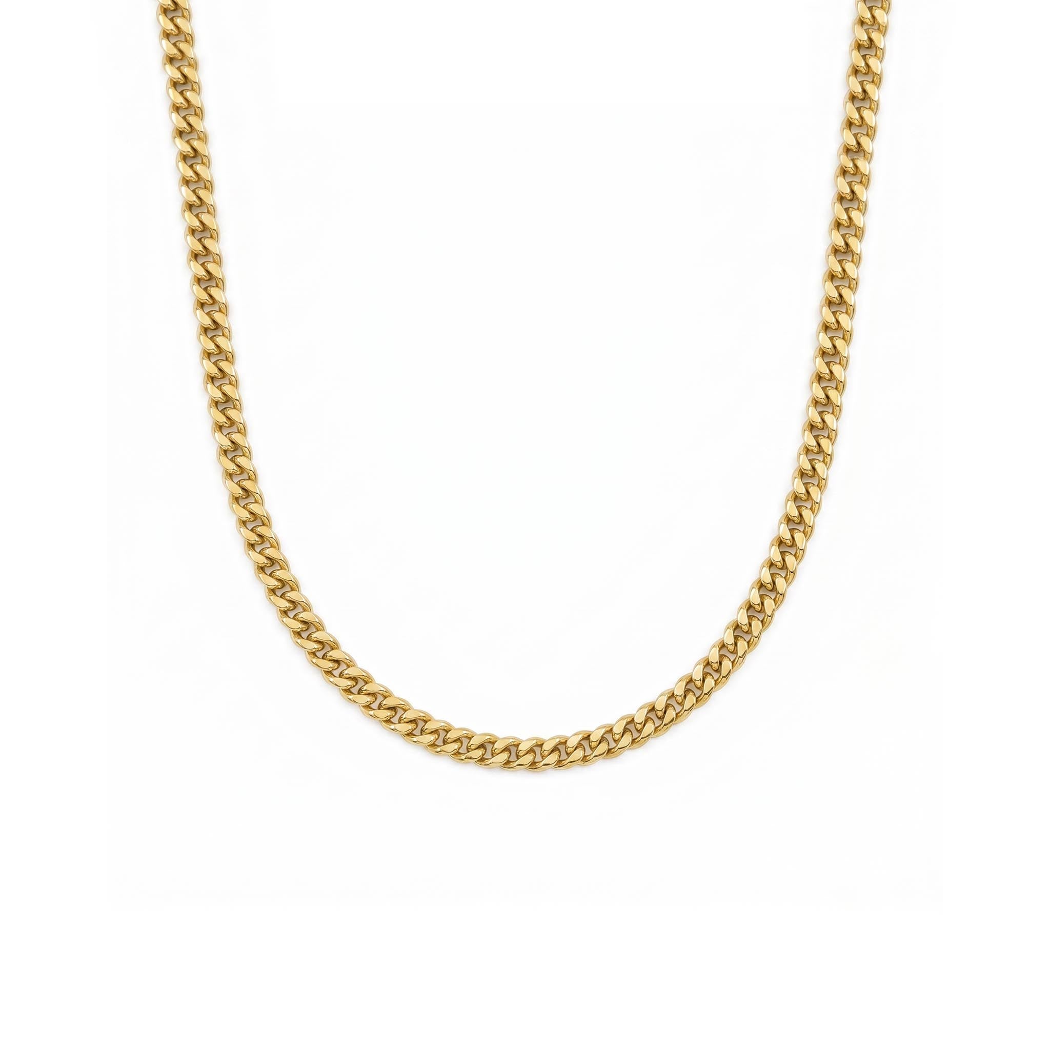 Cadena Panzer  - Oro 18k