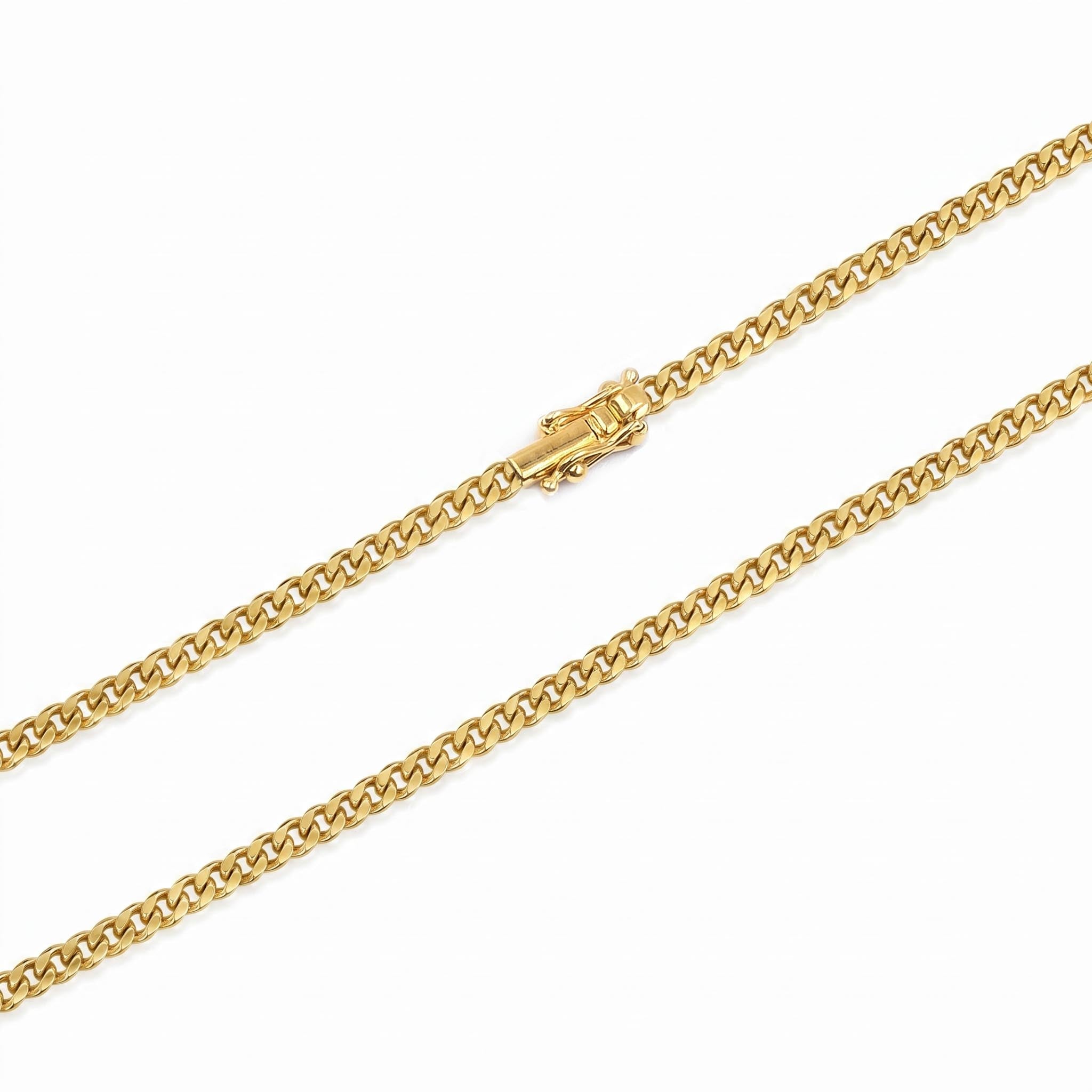 Cadena Panzer  - Oro 18k