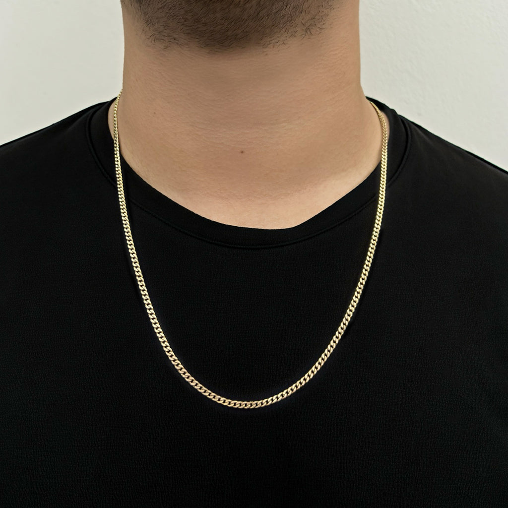 Cadena Panzer  - Oro 18k