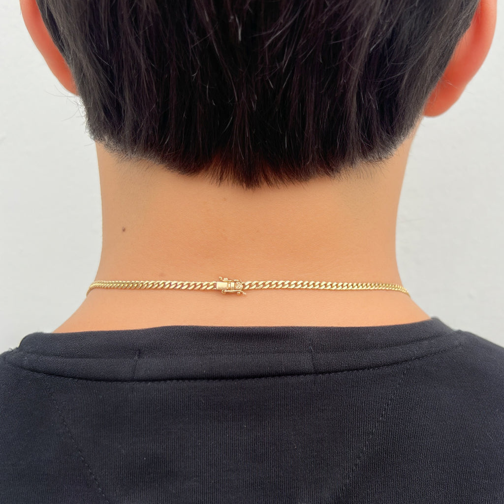 Cadena Panzer  - Oro 18k