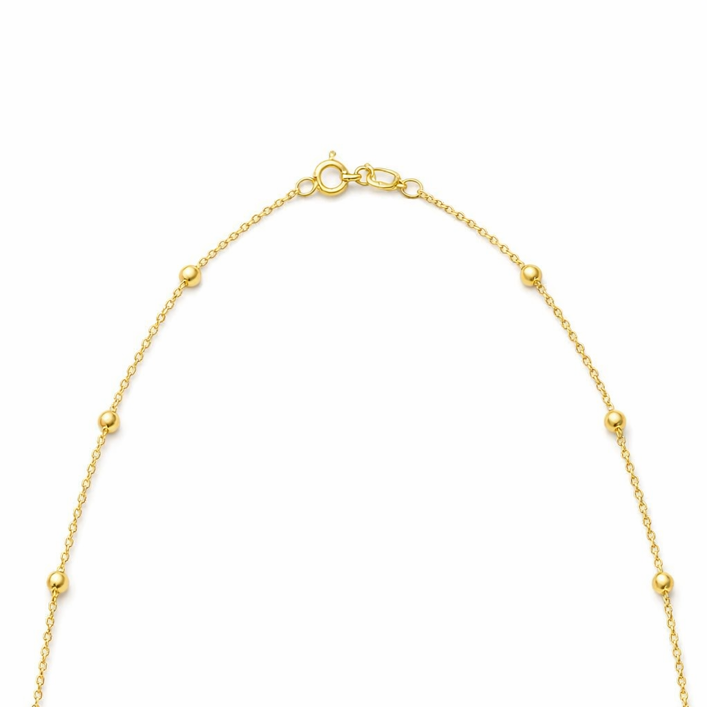 Cadena Esferas  - Oro 18K