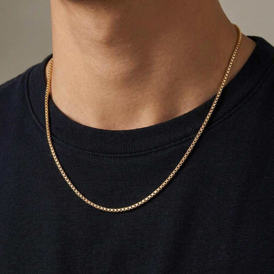 Cadena Veneciana  - Oro 18K