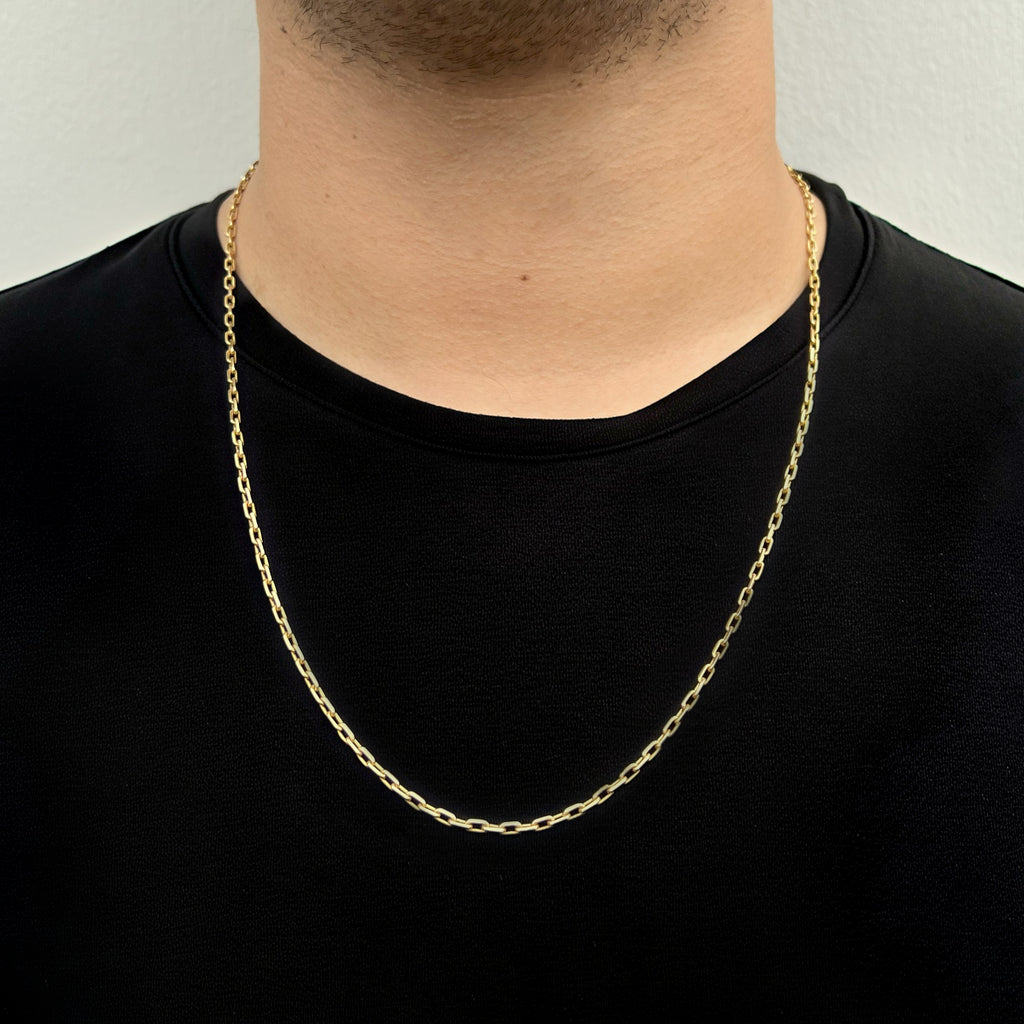 Cadena Prisma  - Oro 18K