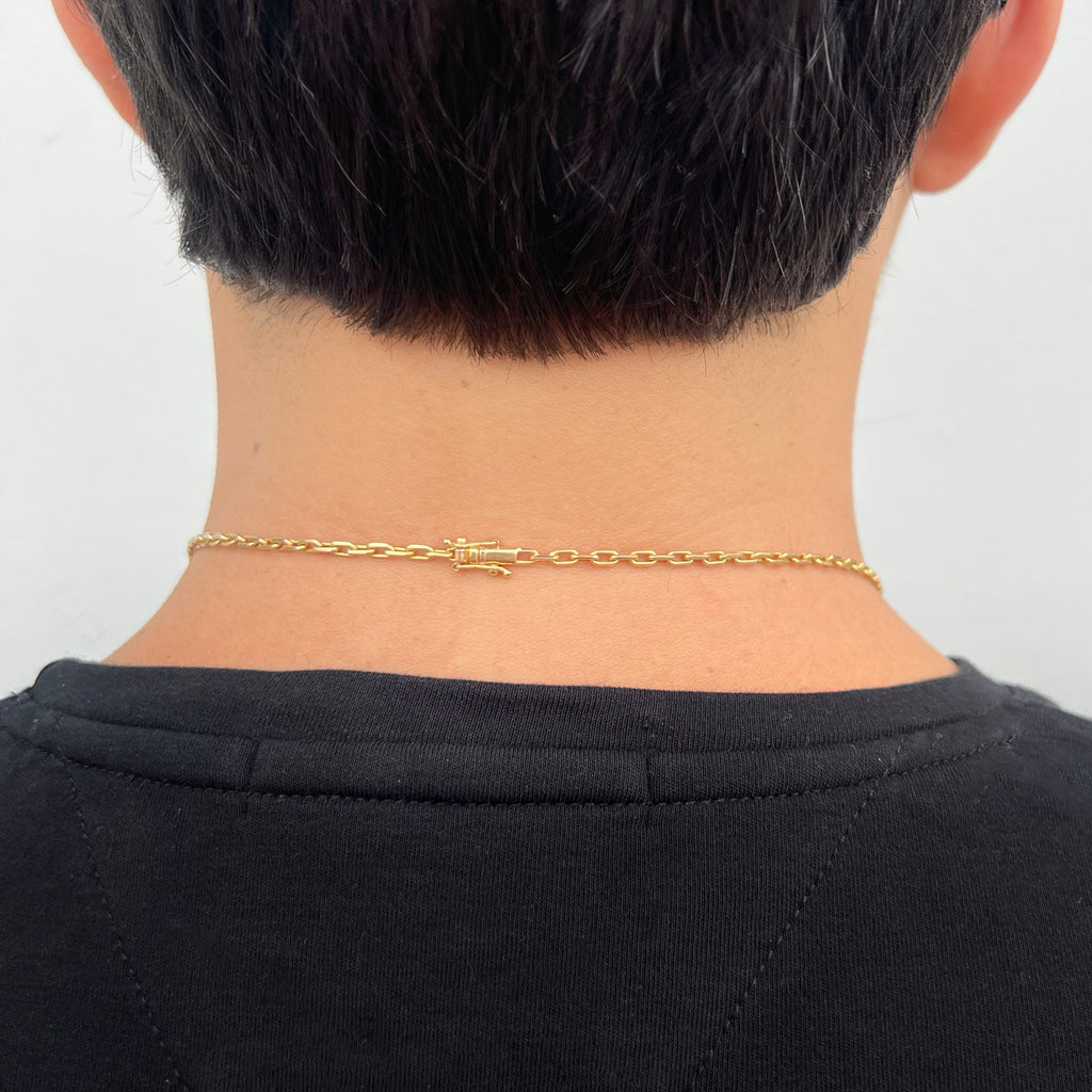 Cadena Prisma  - Oro 18K