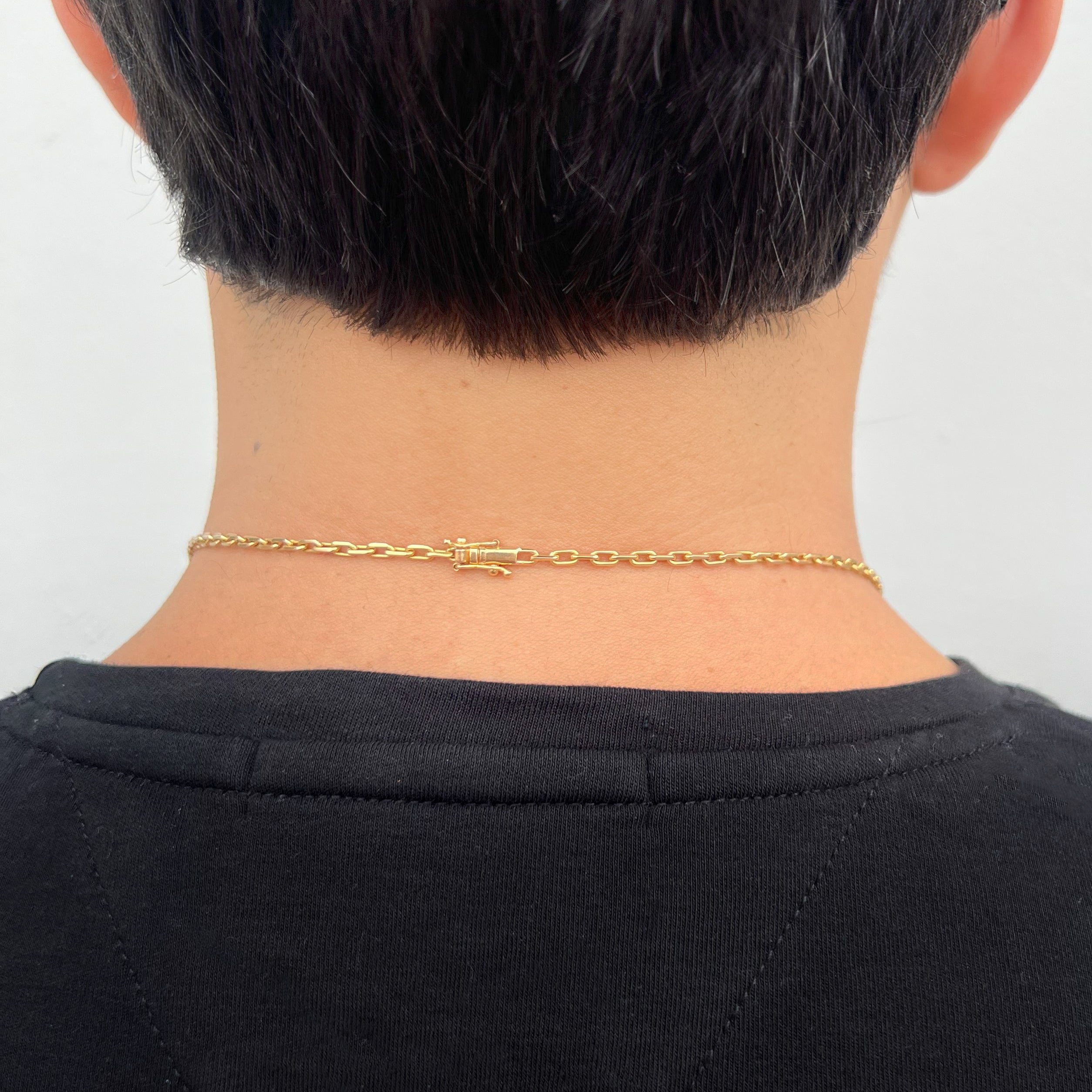 Cadena Prisma  - Oro 18K