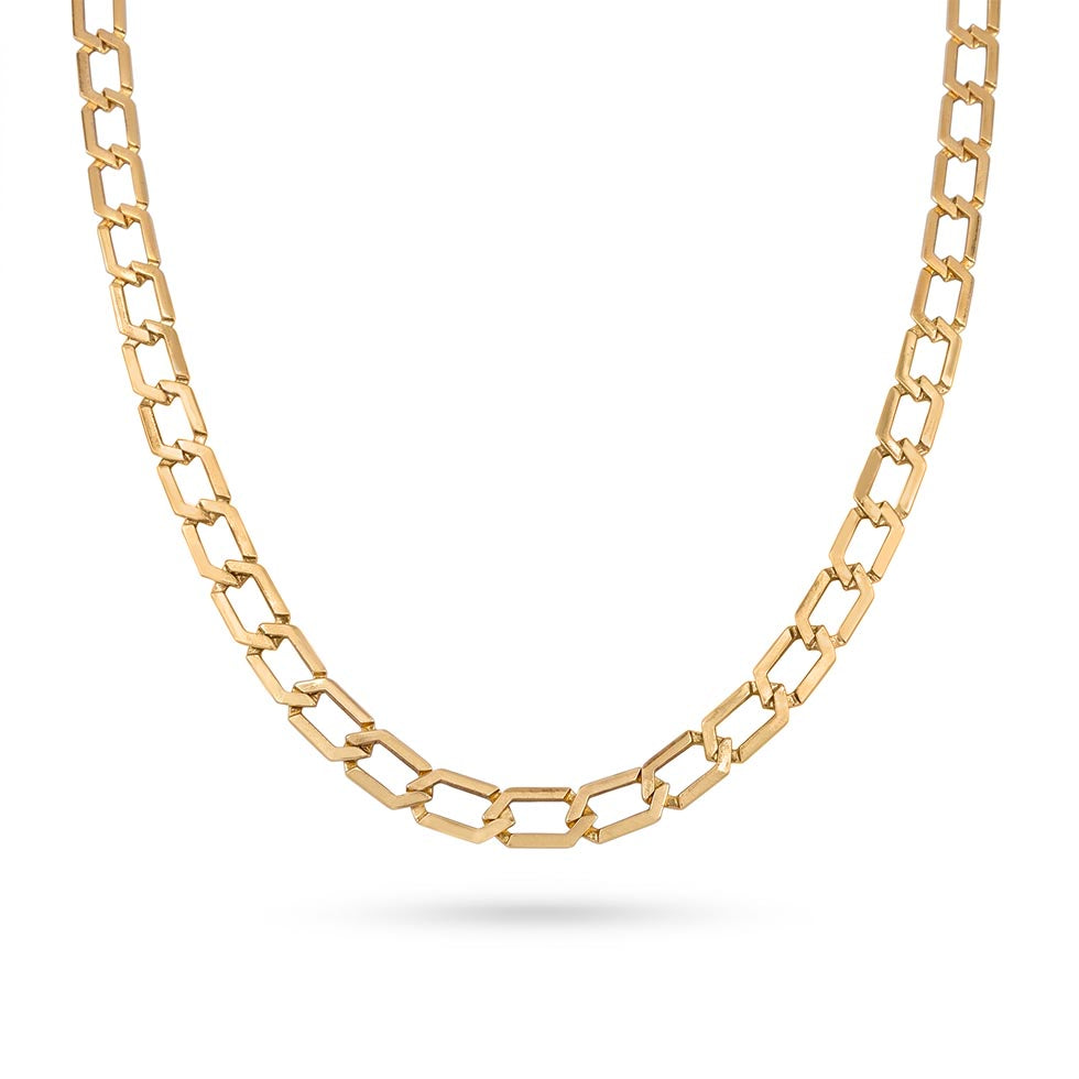 Cadena Hexa Royal - Oro 18K