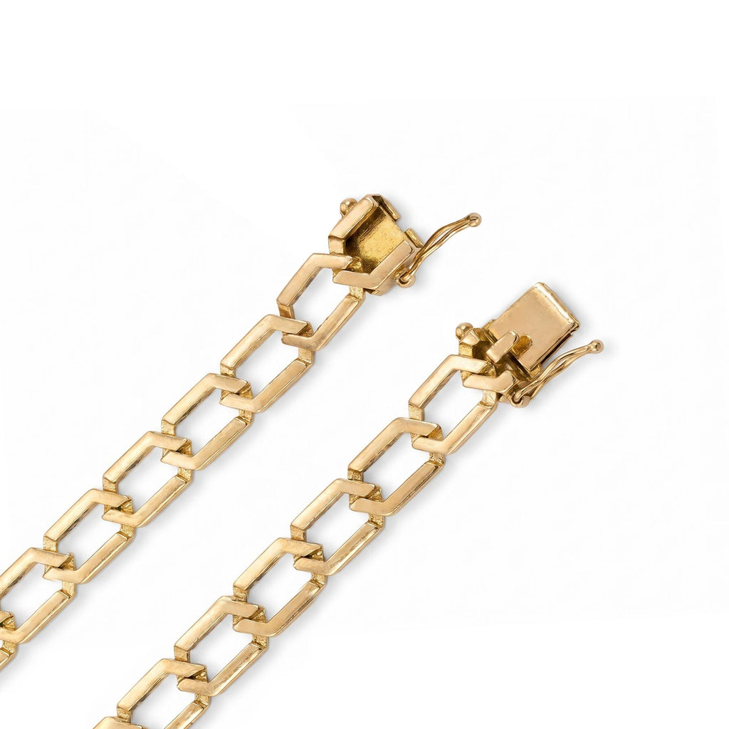 Cadena Hexa Royal - Oro 18K