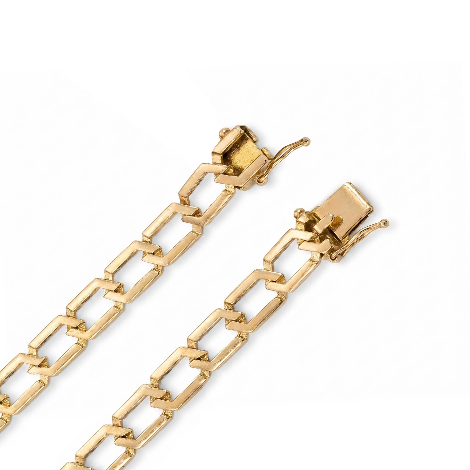 Cadena Hexa Royal - Oro 18K