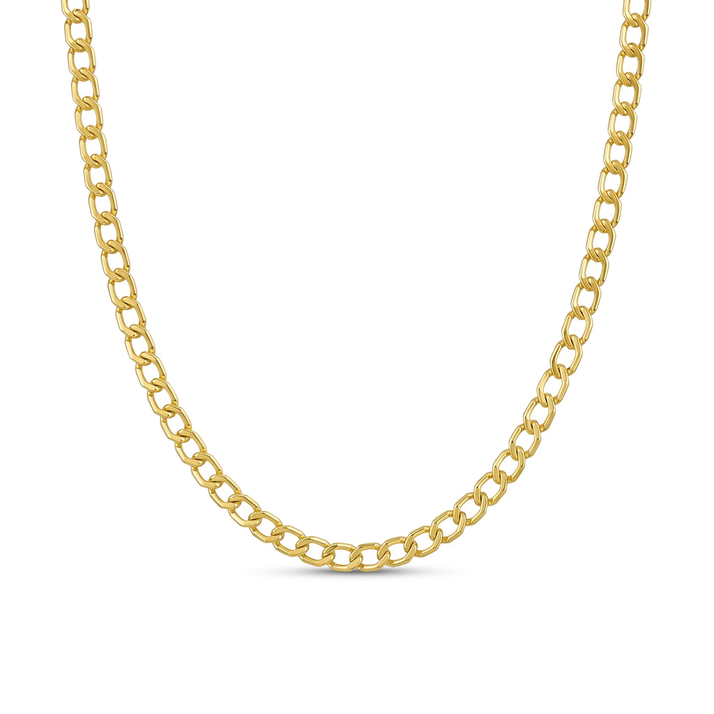Cadena Hexagonal - Oro 18K