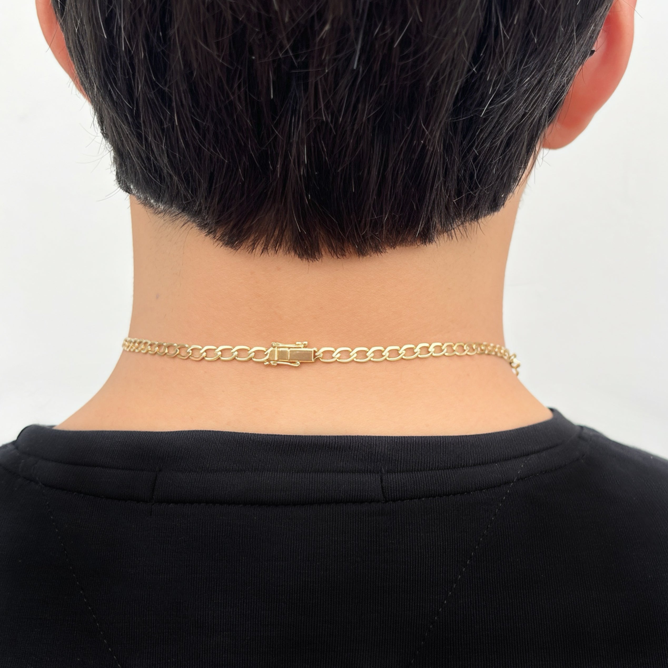 Cadena Hexagonal - Oro 18K