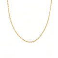 Cadena Martillada light - Oro 18K
