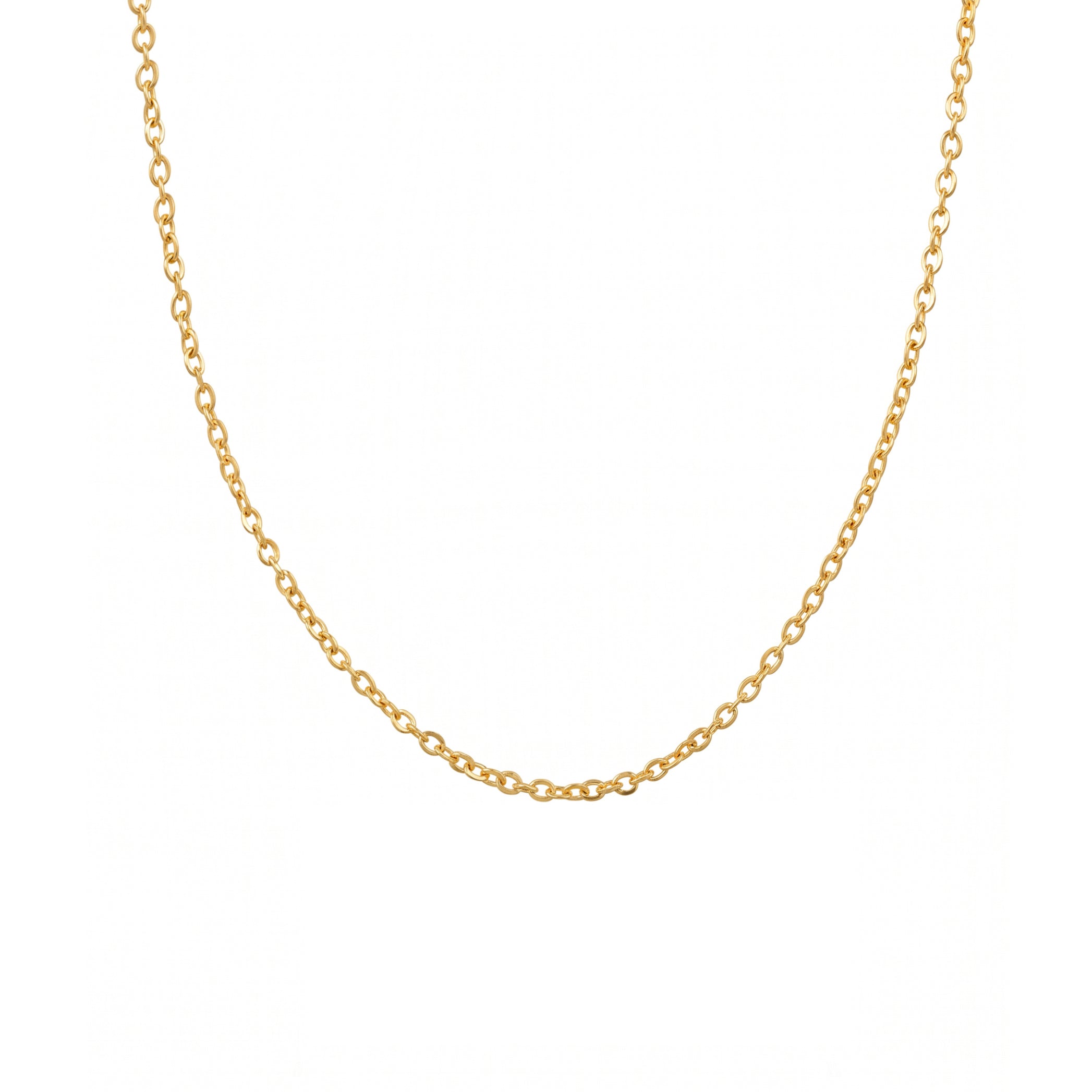Cadena Martillada light - Oro 18K