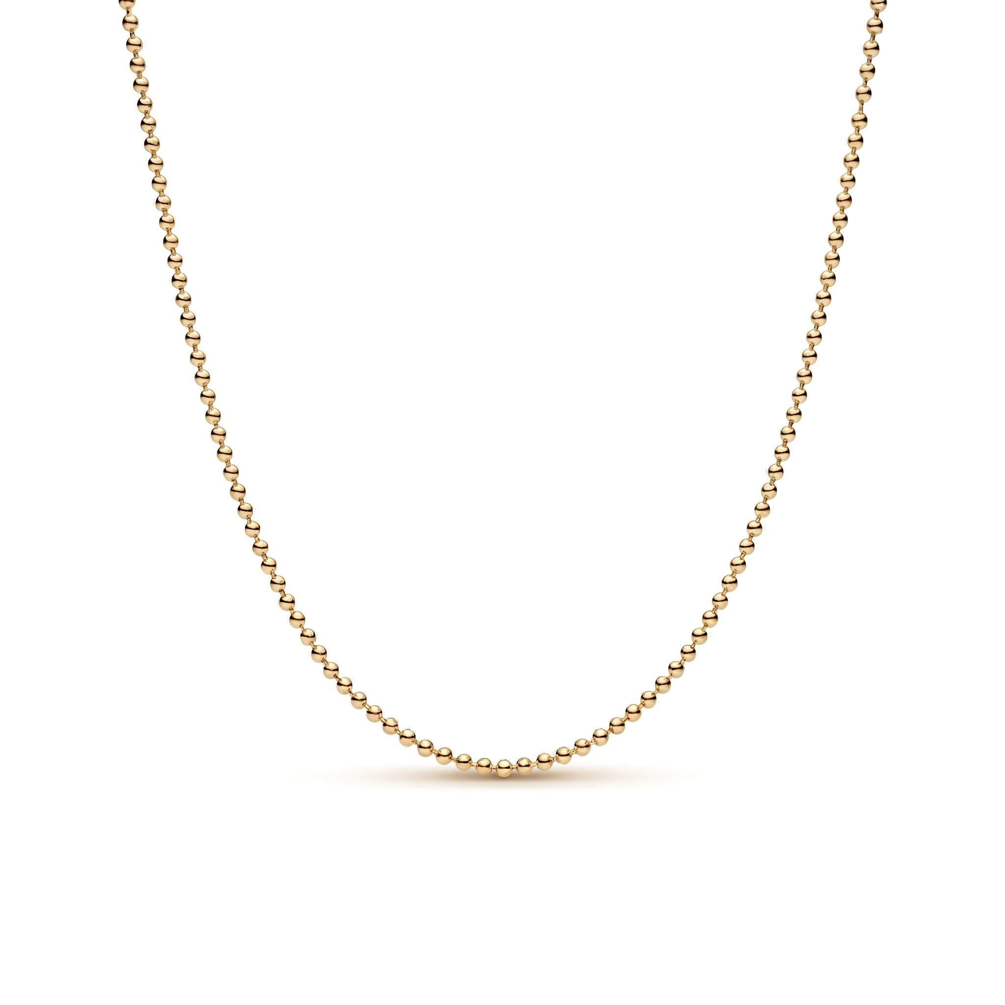 Cadena Cuentas Slim - Oro 18K