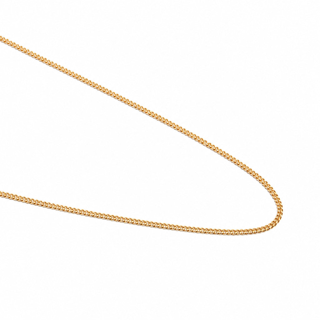 Cadena Panzer Slim - Oro 18K