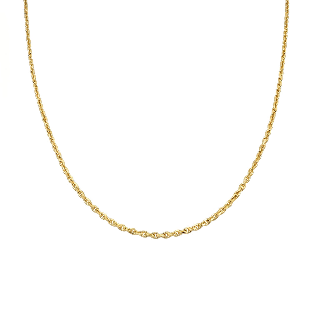 Cadena Prisma Slim - Oro 18K