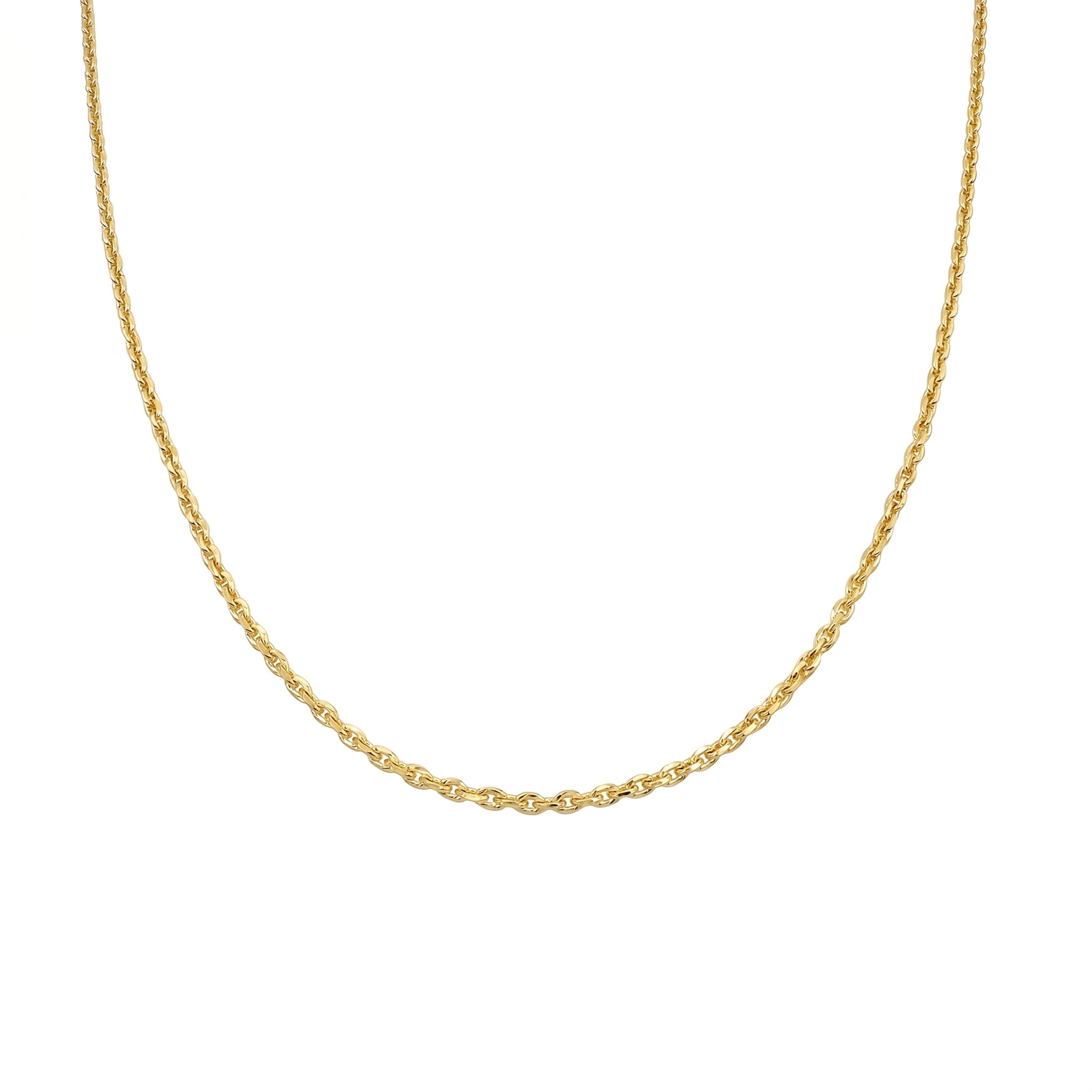 Cadena Prisma Slim - Oro 18K
