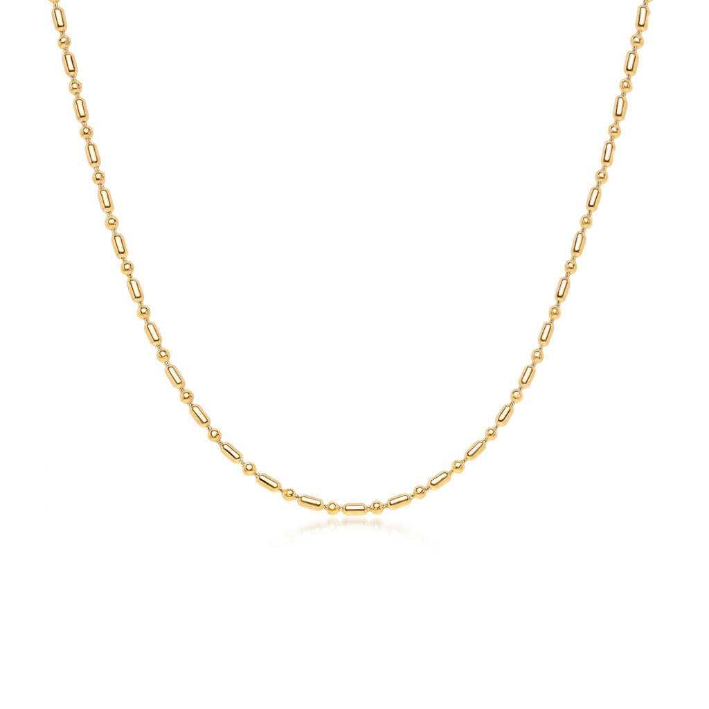 Cadena Punto y Coma Slim - Oro 18K