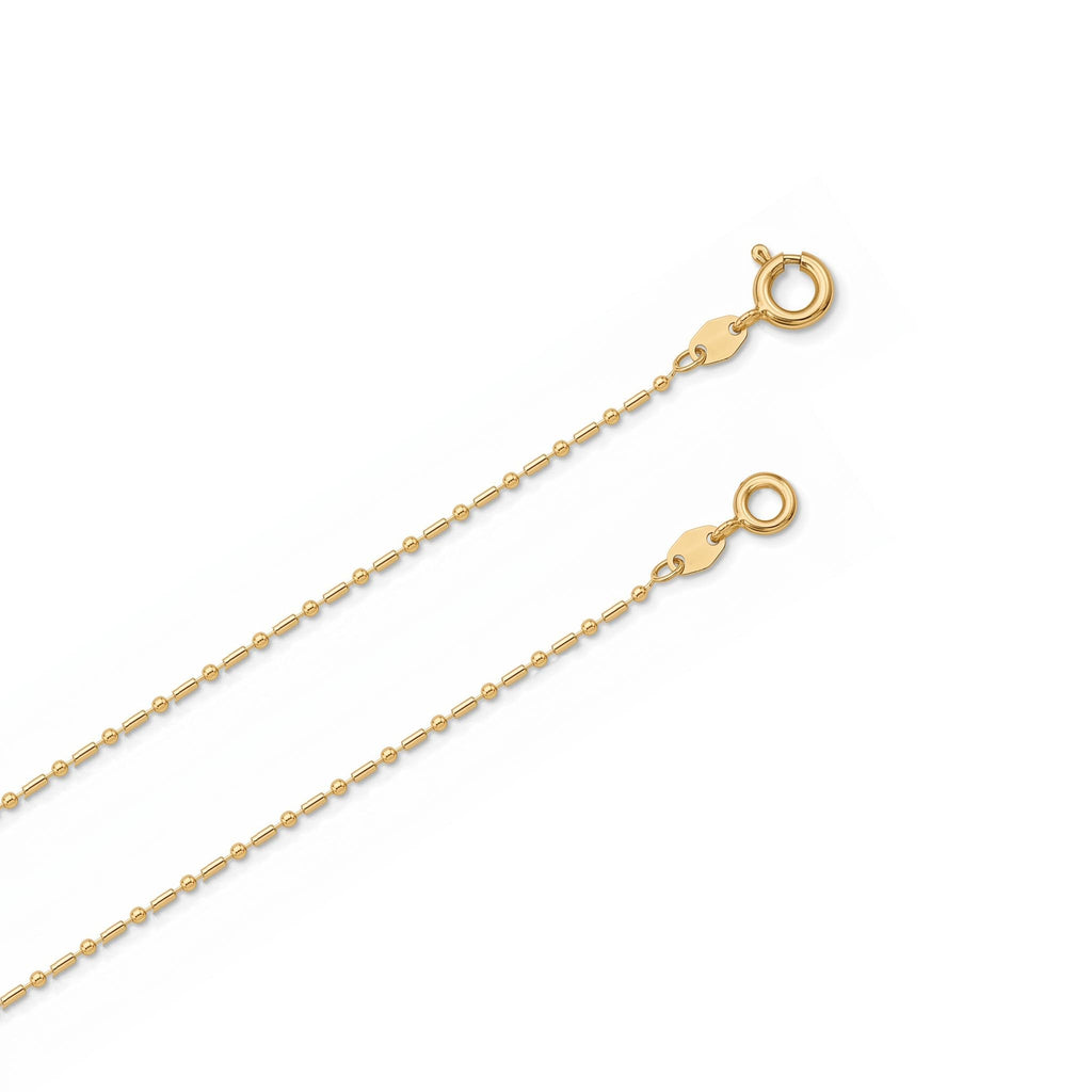 Cadena Punto y Coma Slim - Oro 18K
