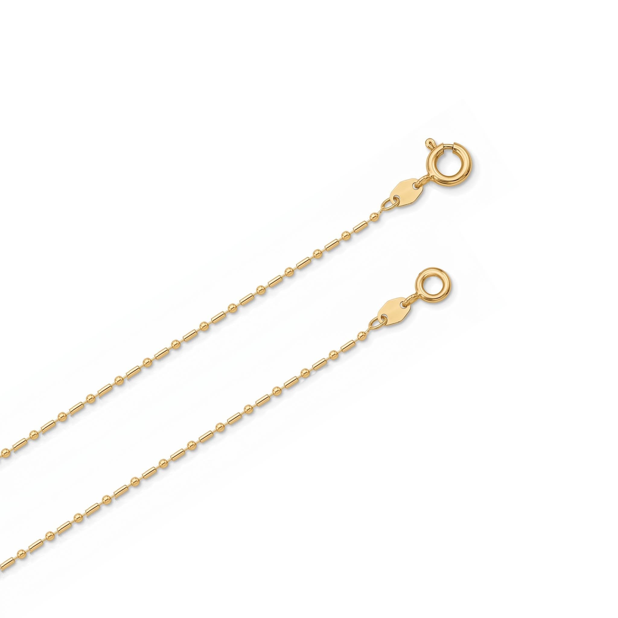 Cadena Punto y Coma Slim - Oro 18K
