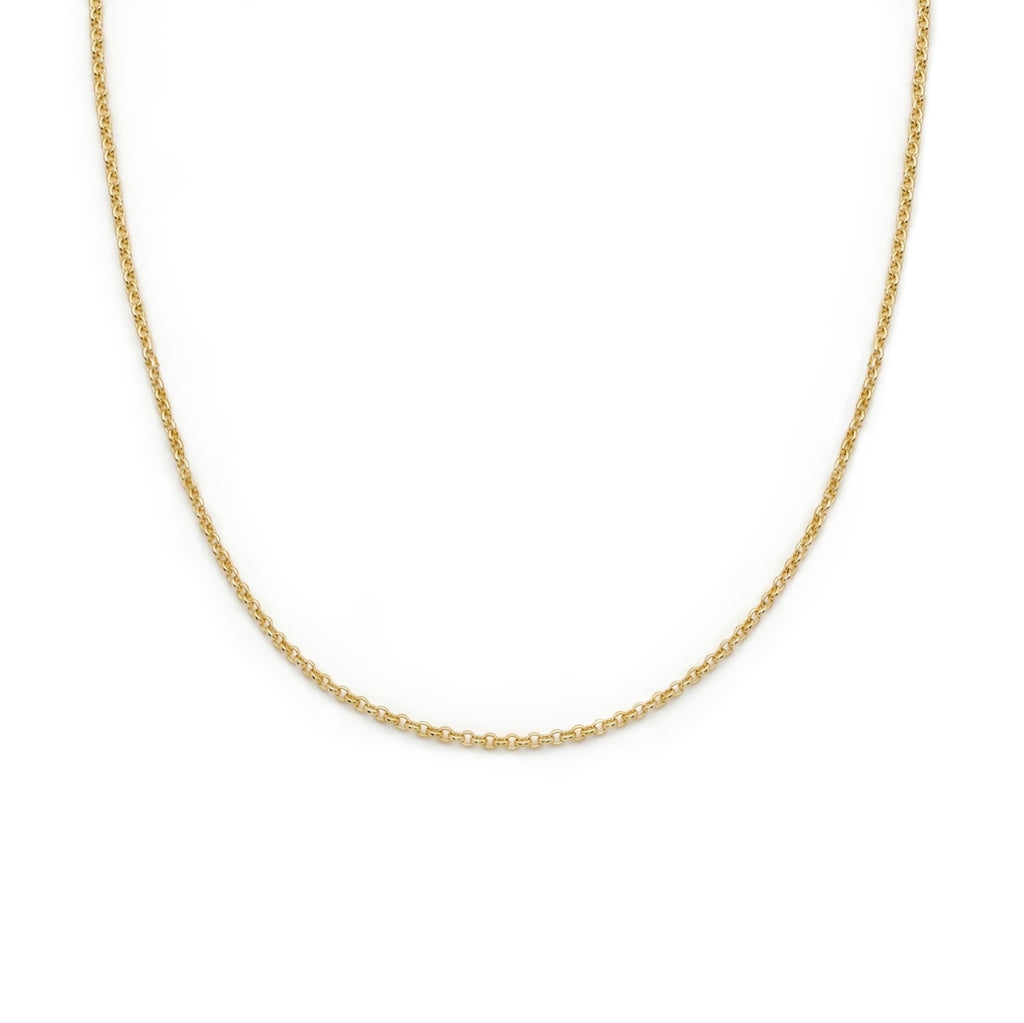 Cadena Rolo Slim - Oro 18K