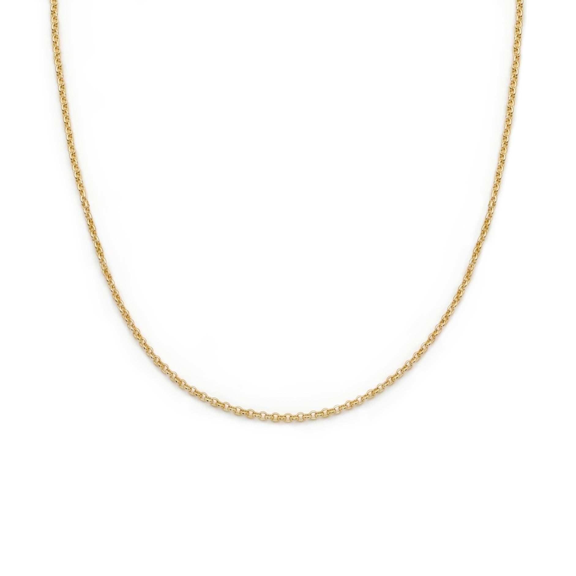Cadena Rolo Slim - Oro 18K