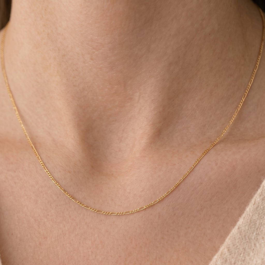 Cadena Cartier 3x1 Slim - Oro 18K