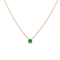 Collar Solitario - Oro 18K