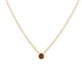 Collar Solitario - Oro 18K