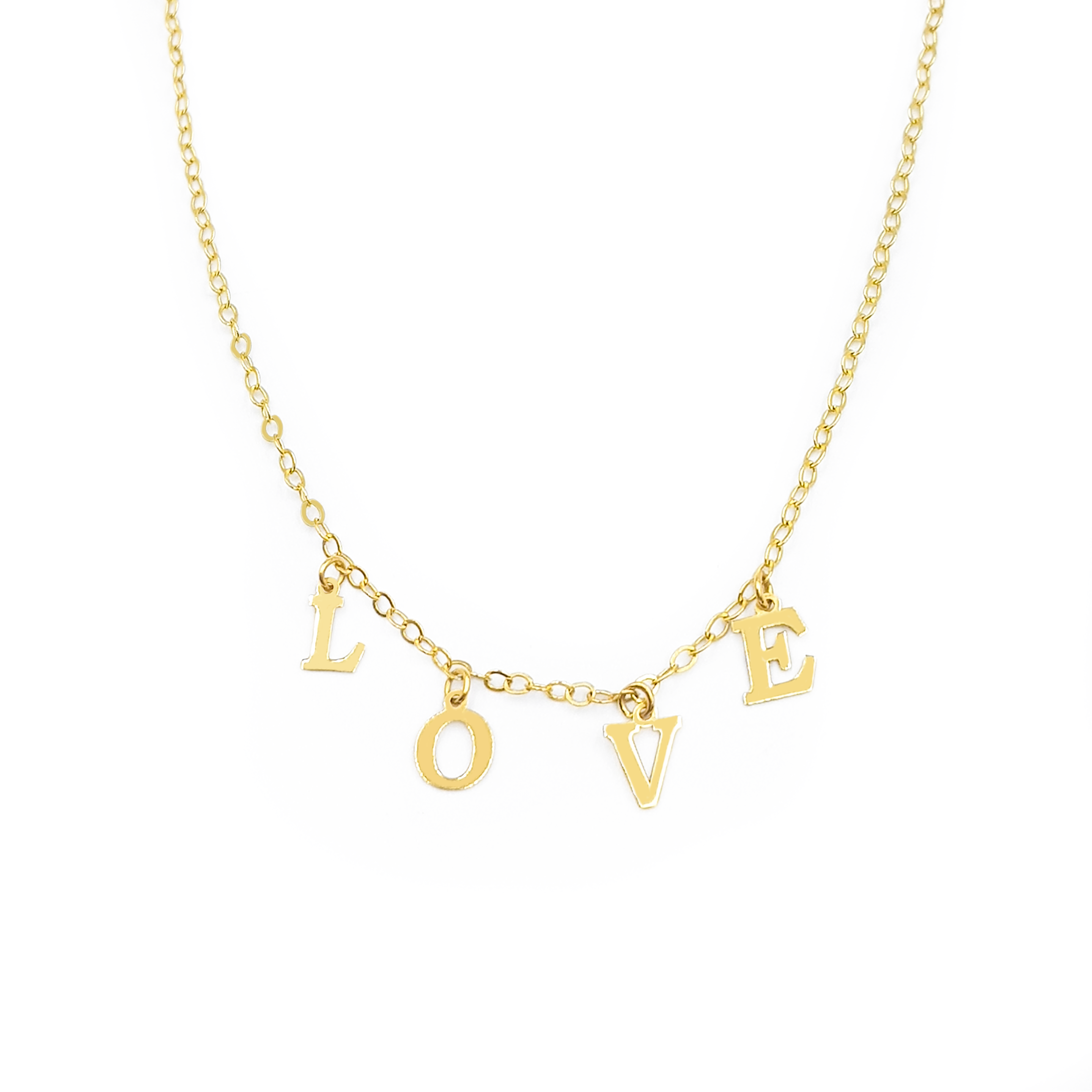 Collar Love - Oro 18K