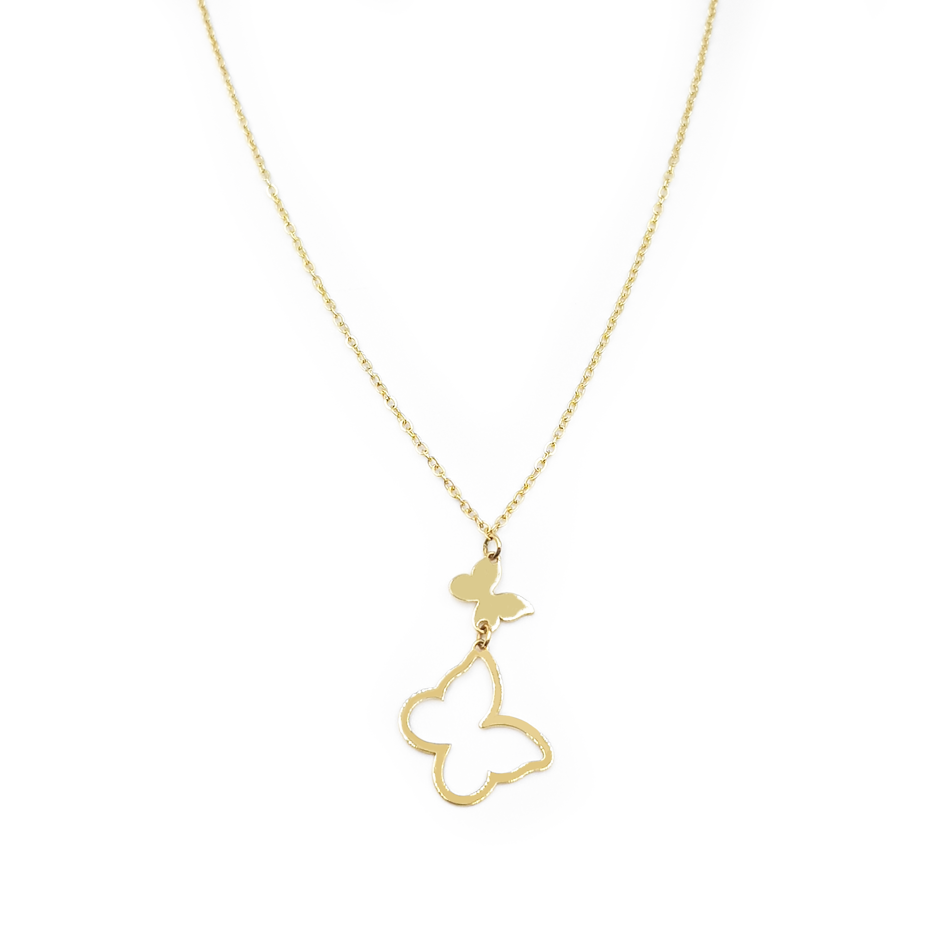Collar Mariposa - Oro 18K