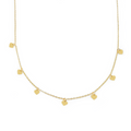Collar Corazones - Oro 18K