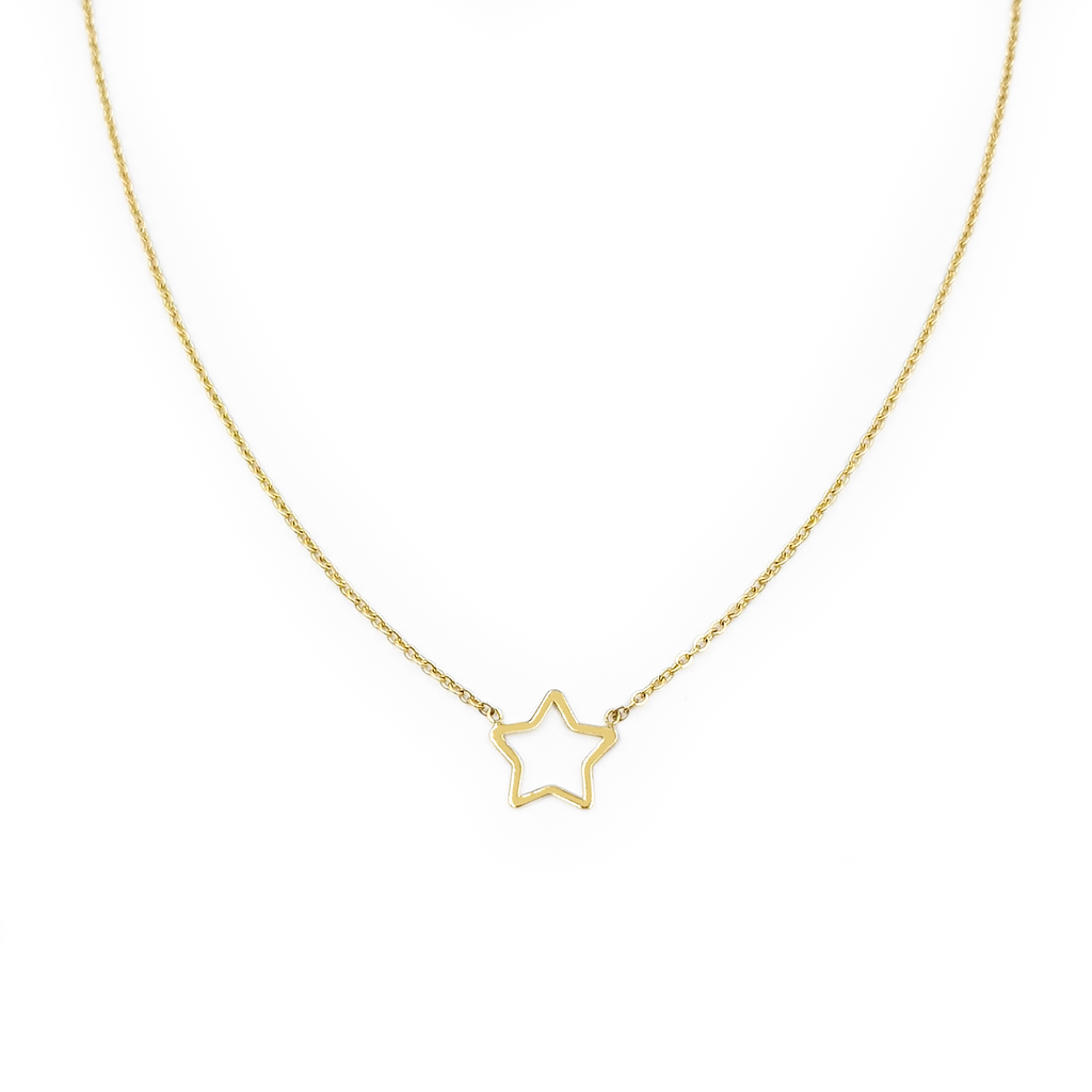 Collar Star - Oro 18k