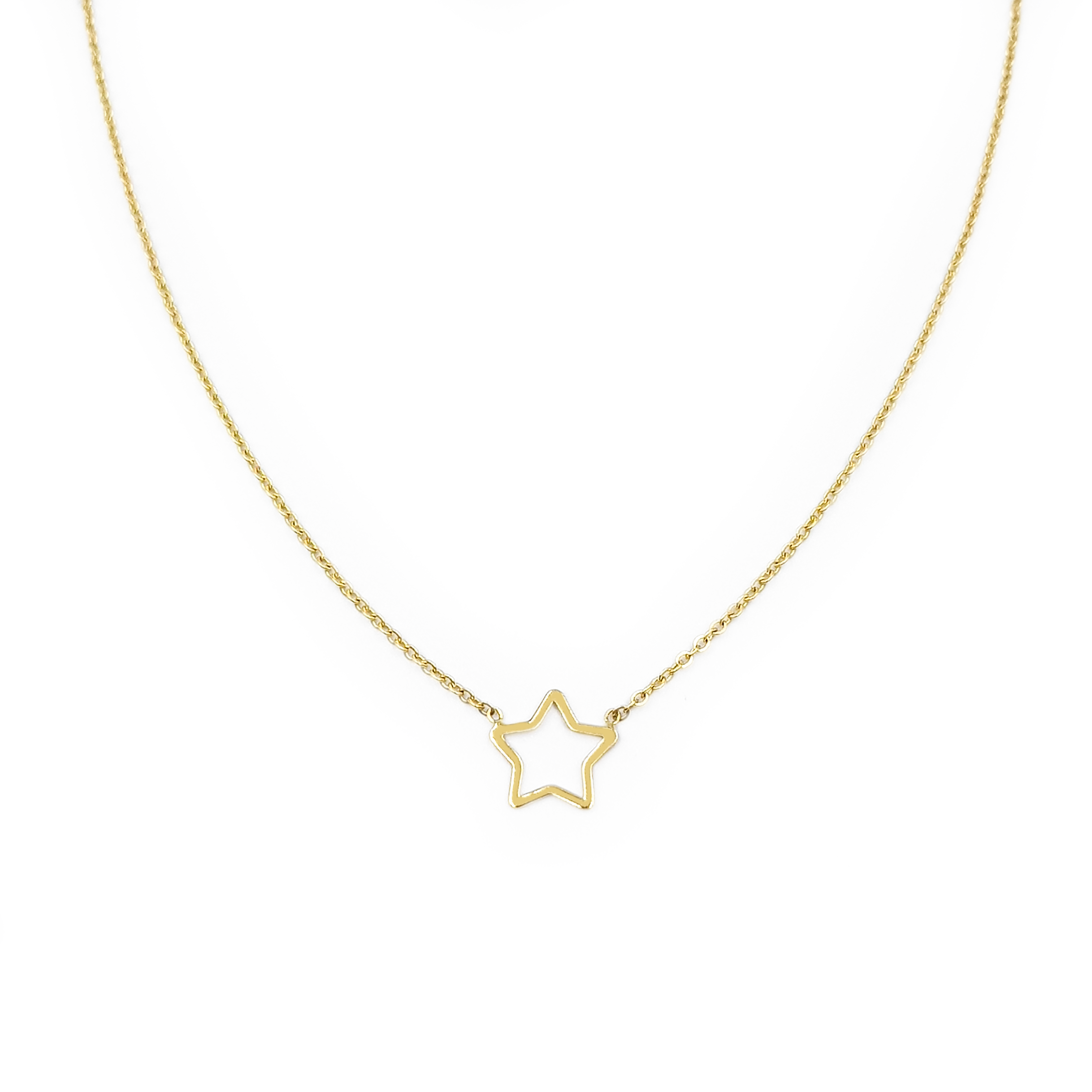 Collar Star - Oro 18k