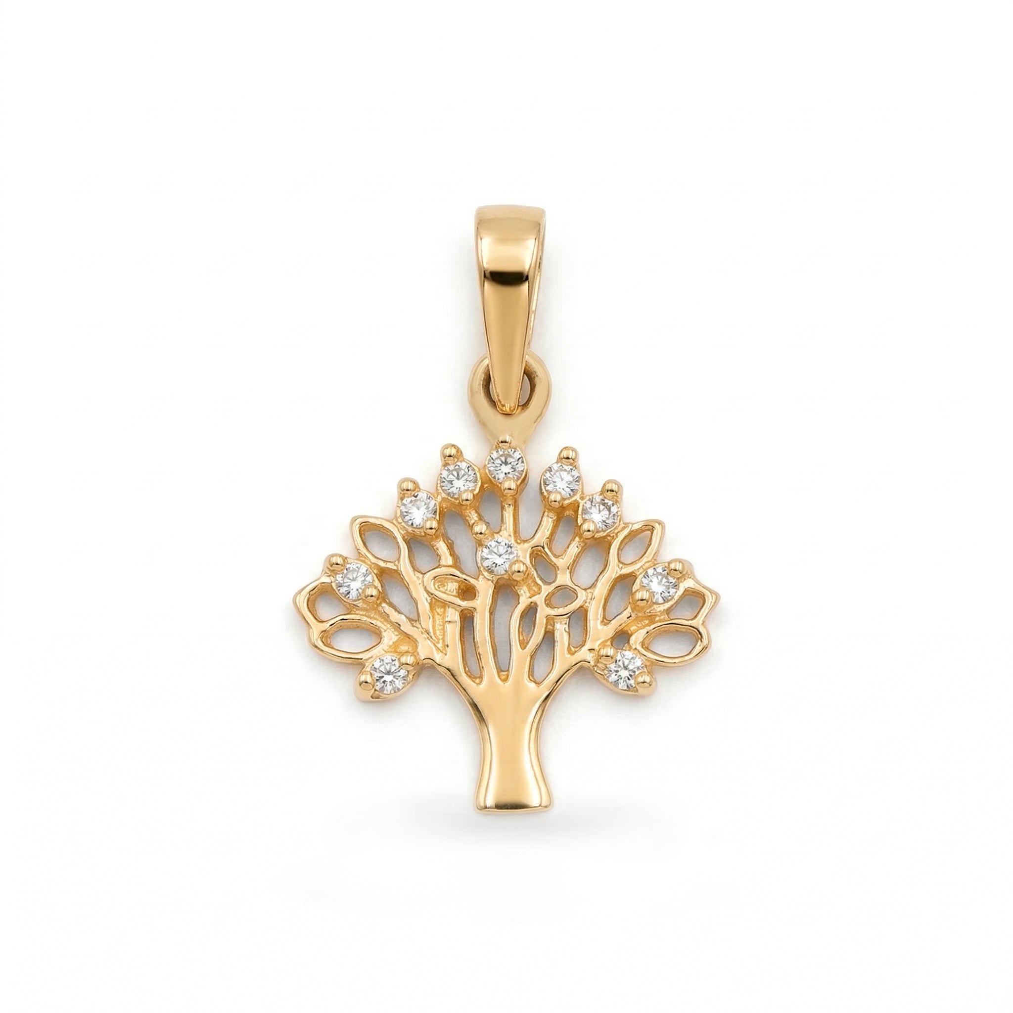 Dije Árbol De La Vida  Oro 18k