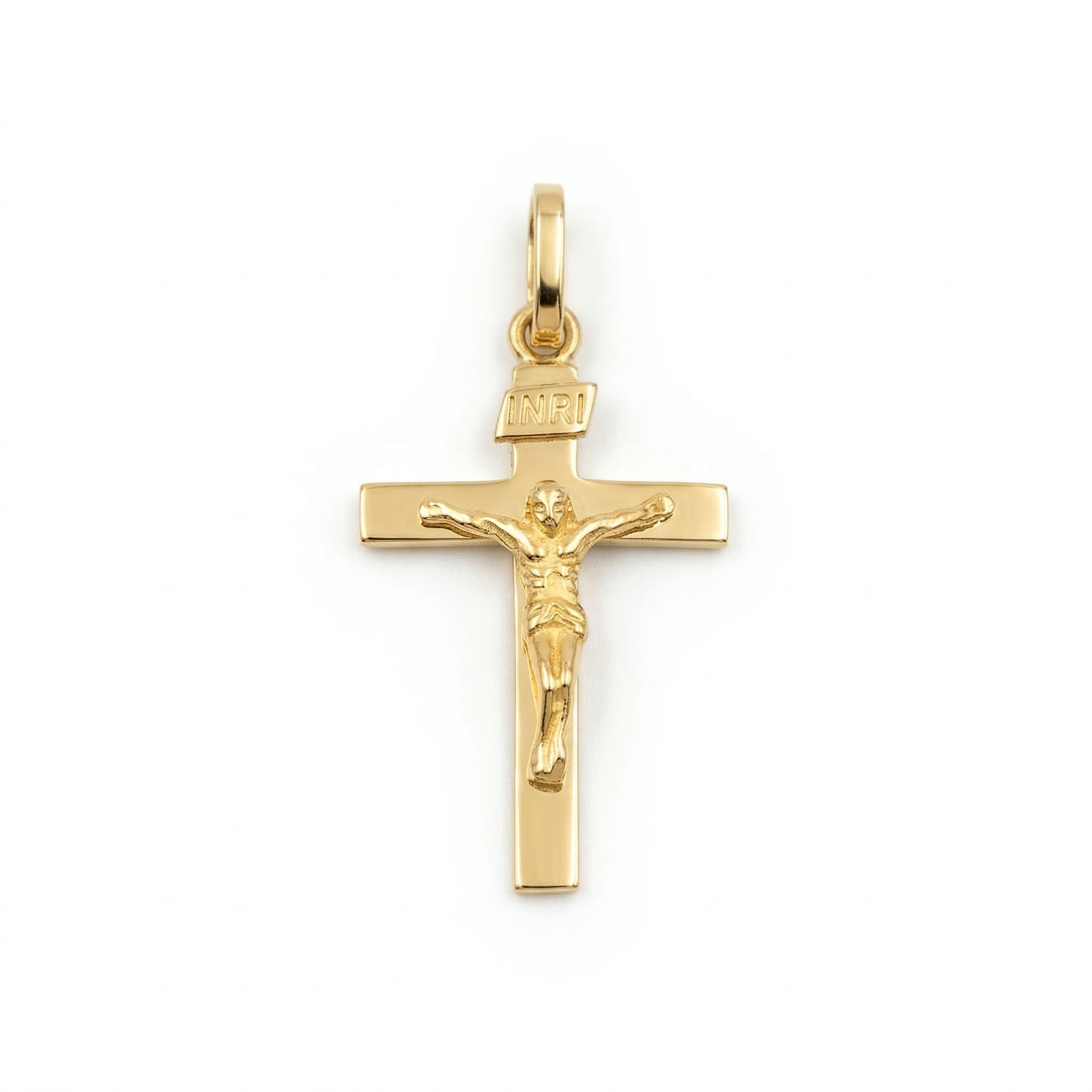 Dije Crucifijo  Oro 18K