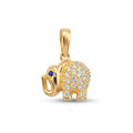 Dije De Elefante  Oro 18k