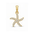 Dije Estrella De Mar  Oro 18k