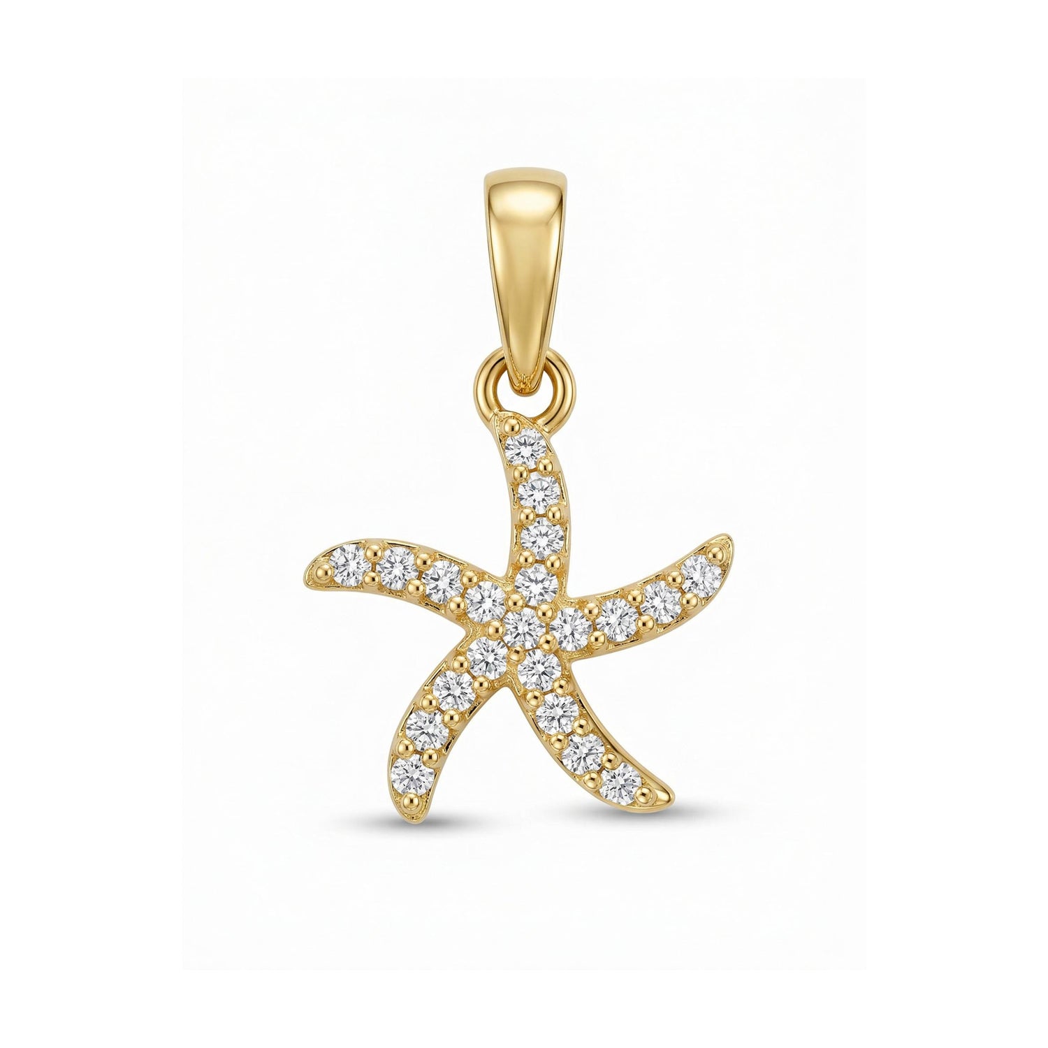 Dije Estrella De Mar  Oro 18k