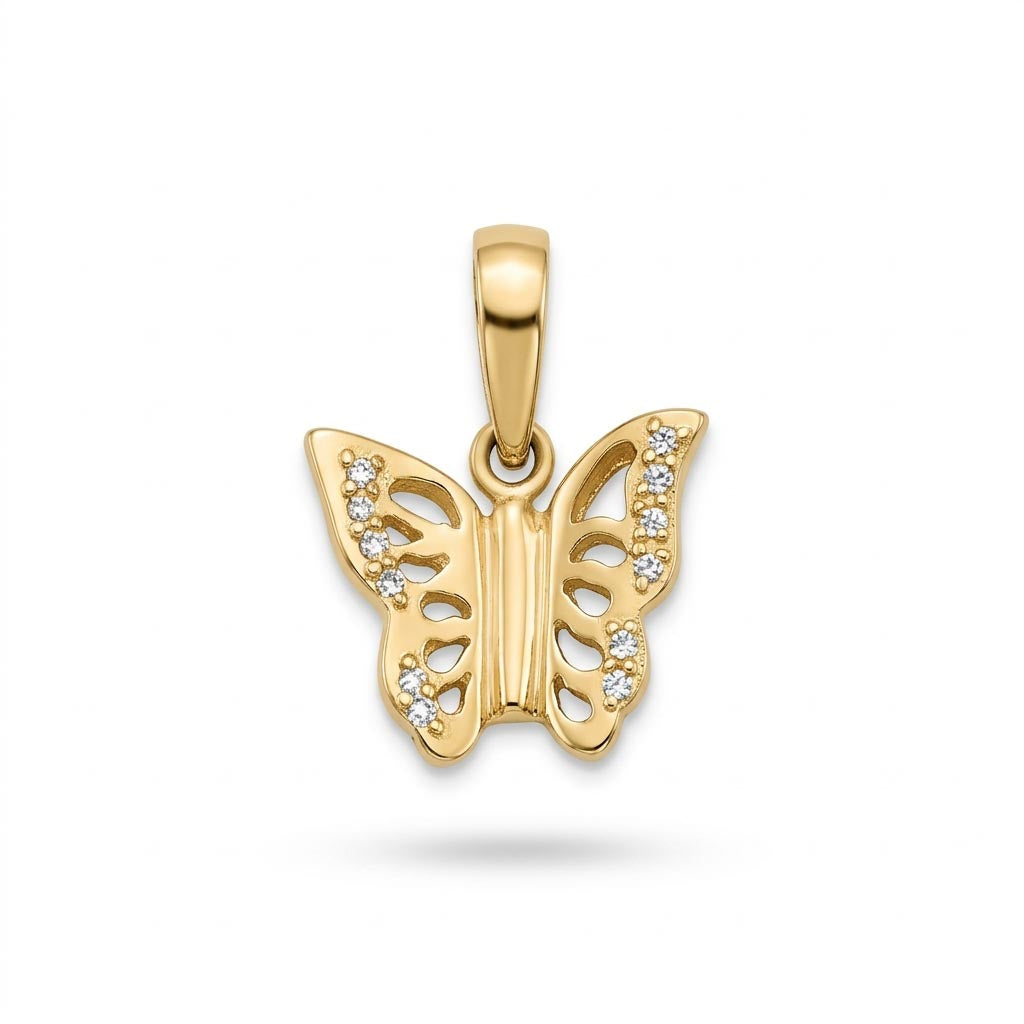 Dije Mariposa  Oro 18k