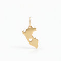 Dije Love Perú - Oro 18k