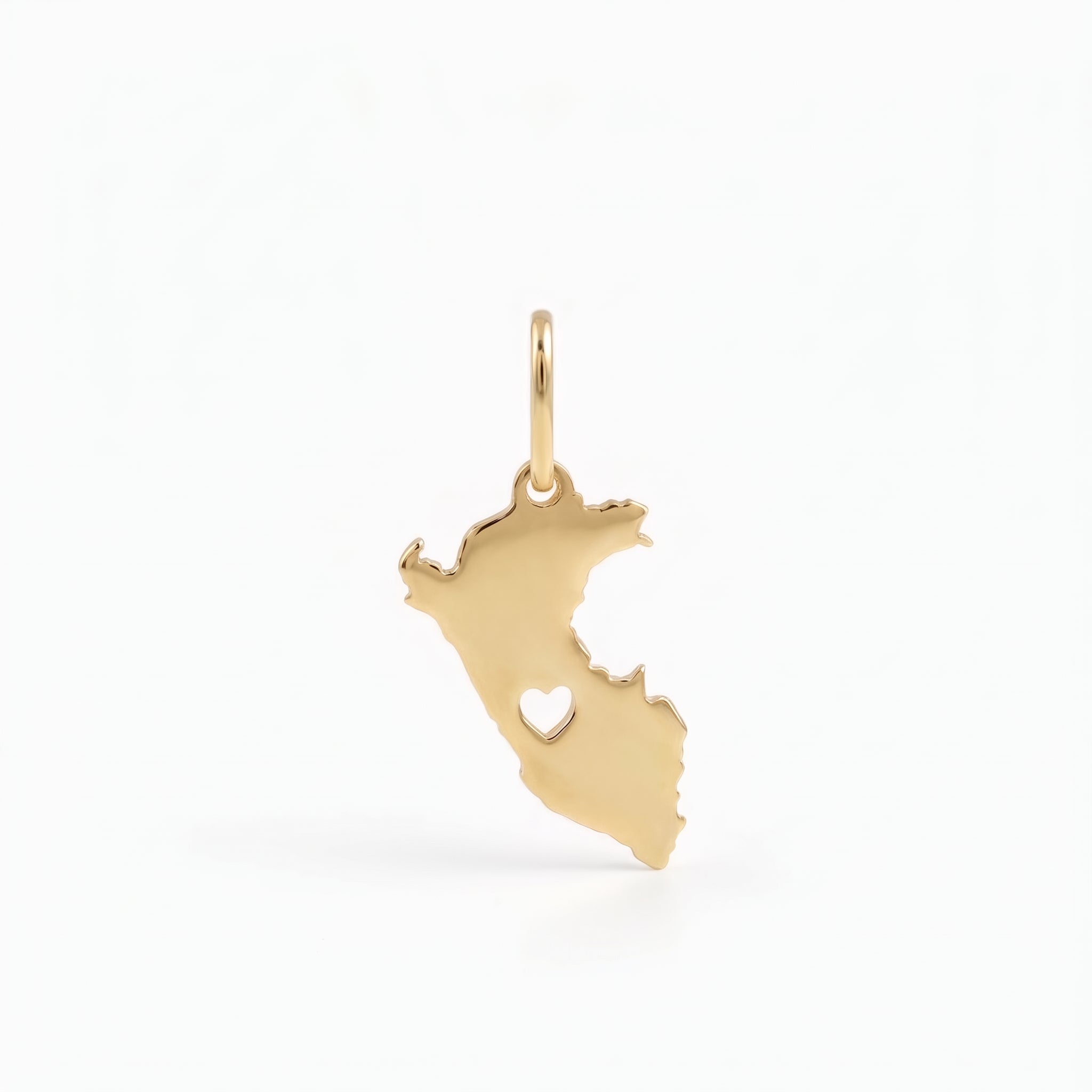 Dije Love Perú - Oro 18k