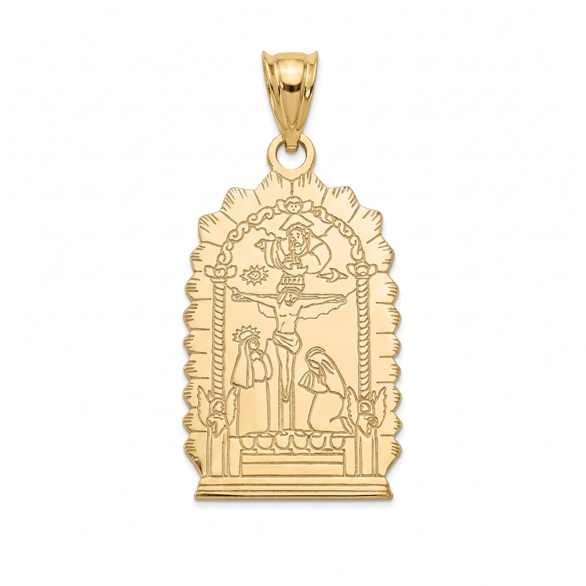 Dije Señor de los Milagros 2 - Oro 18k